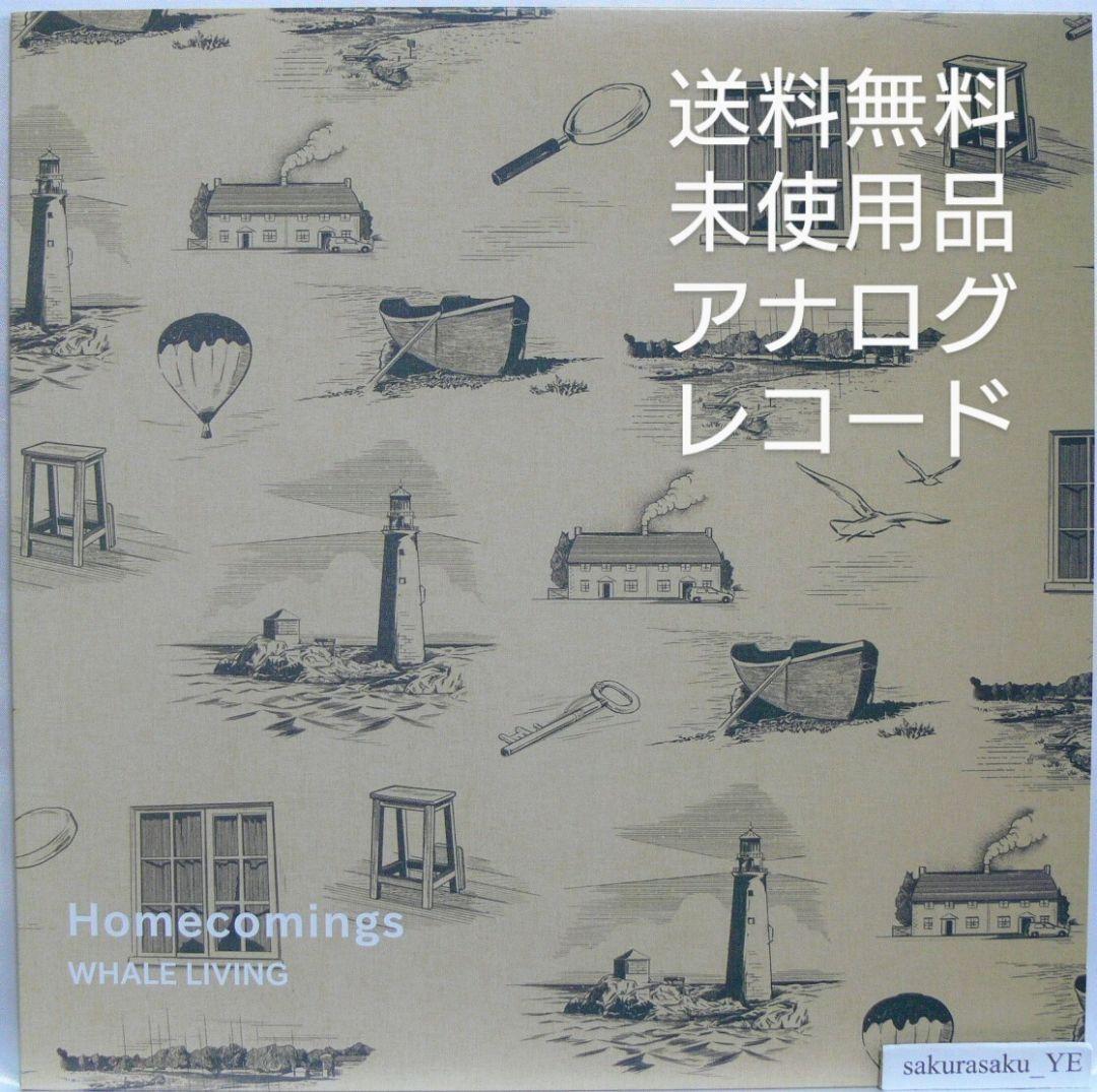 未使用品 レコード 再販黒盤　comings　WHALE LIVING