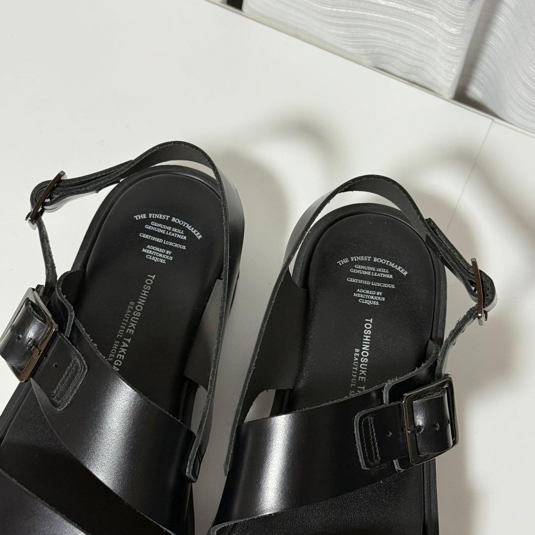 ⭐️新品未使用⭐️　ビューティフルシューズ　SSベルトサンダル　Vibram　黒