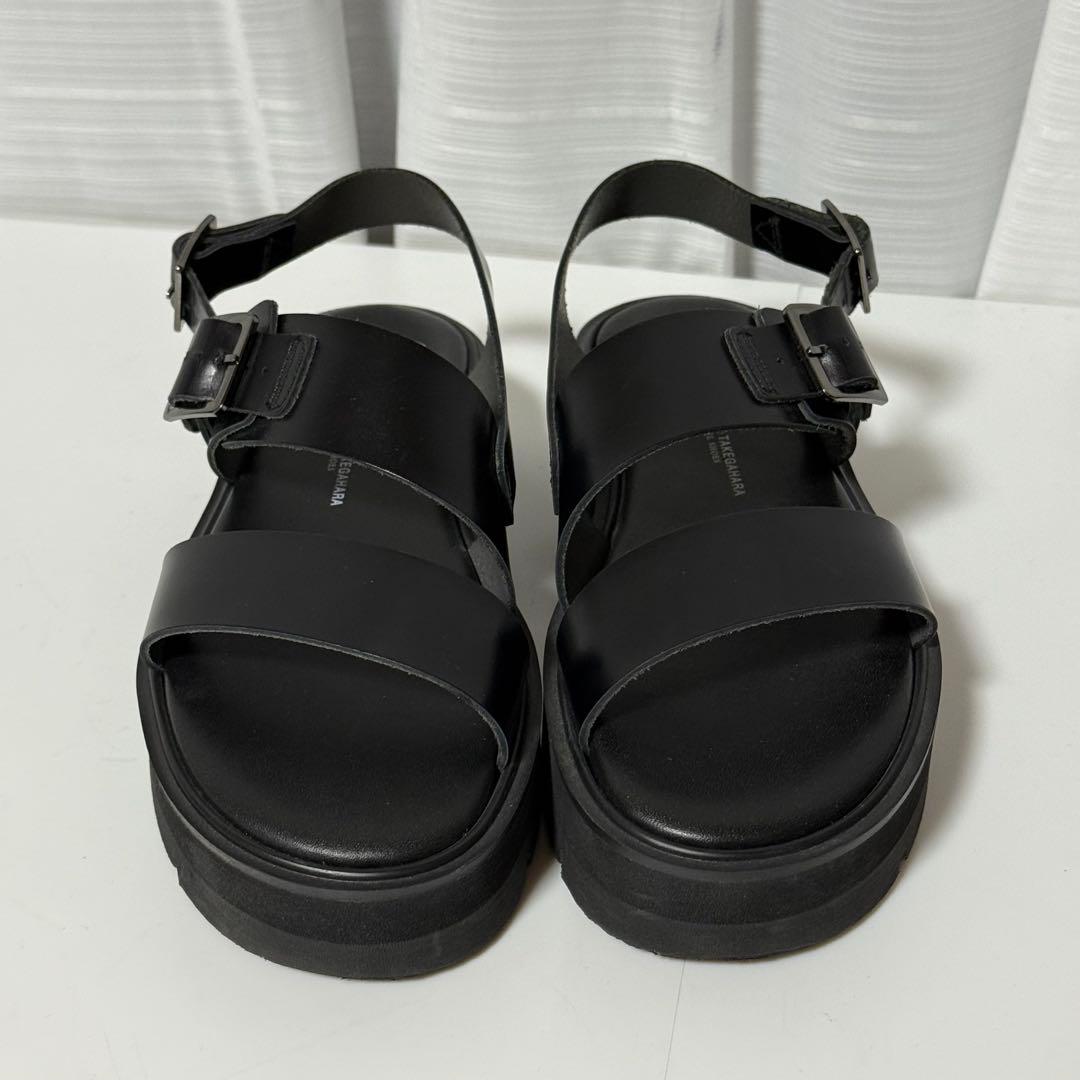 ⭐️新品未使用⭐️　ビューティフルシューズ　SSベルトサンダル　Vibram　黒