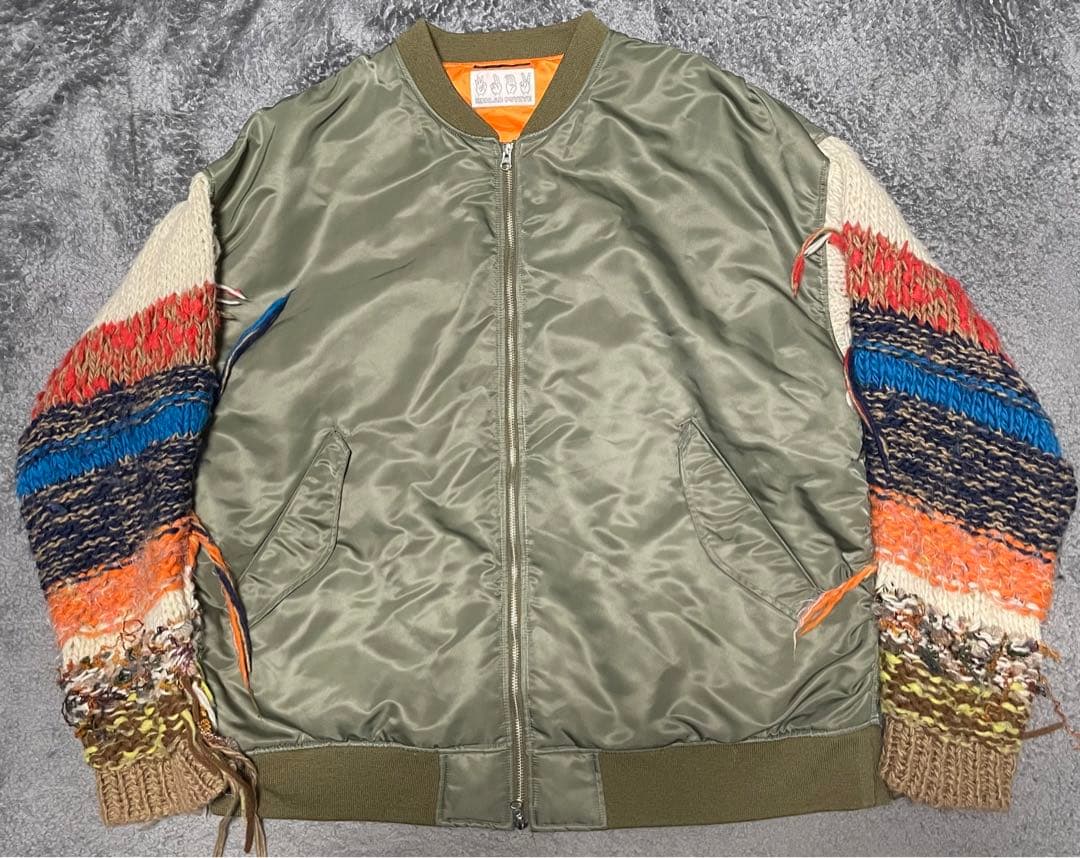 DISCOVERED 再構築 MA-1 ブルゾン