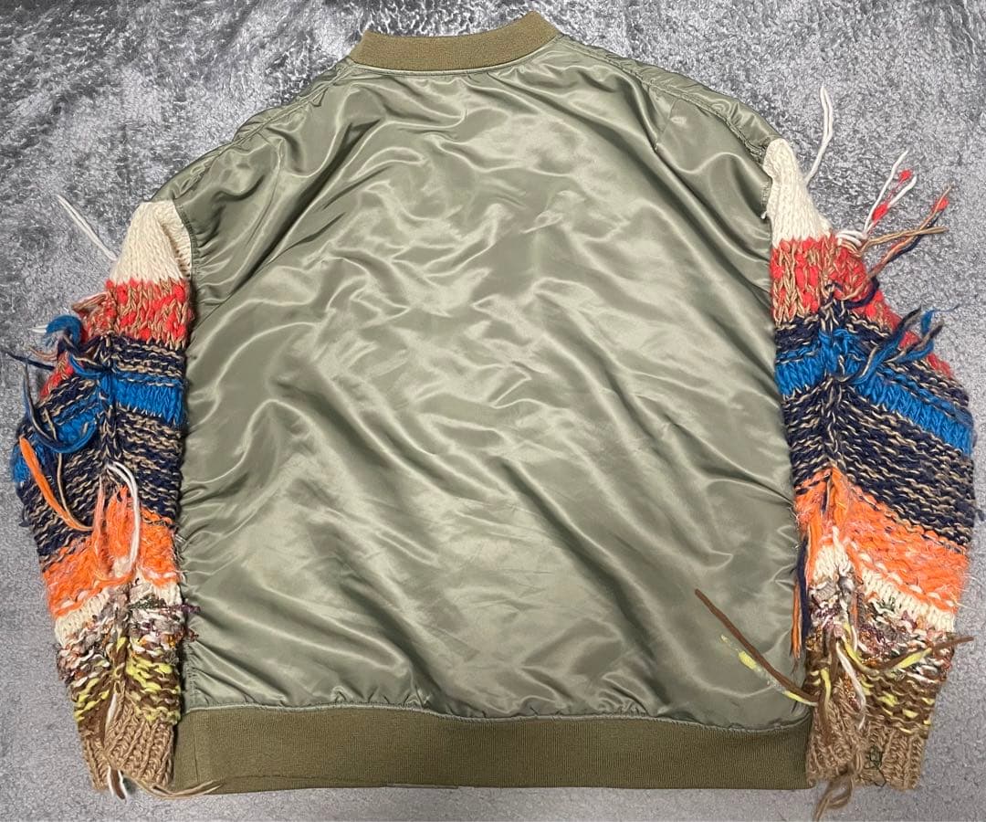 DISCOVERED 再構築 MA-1 ブルゾン