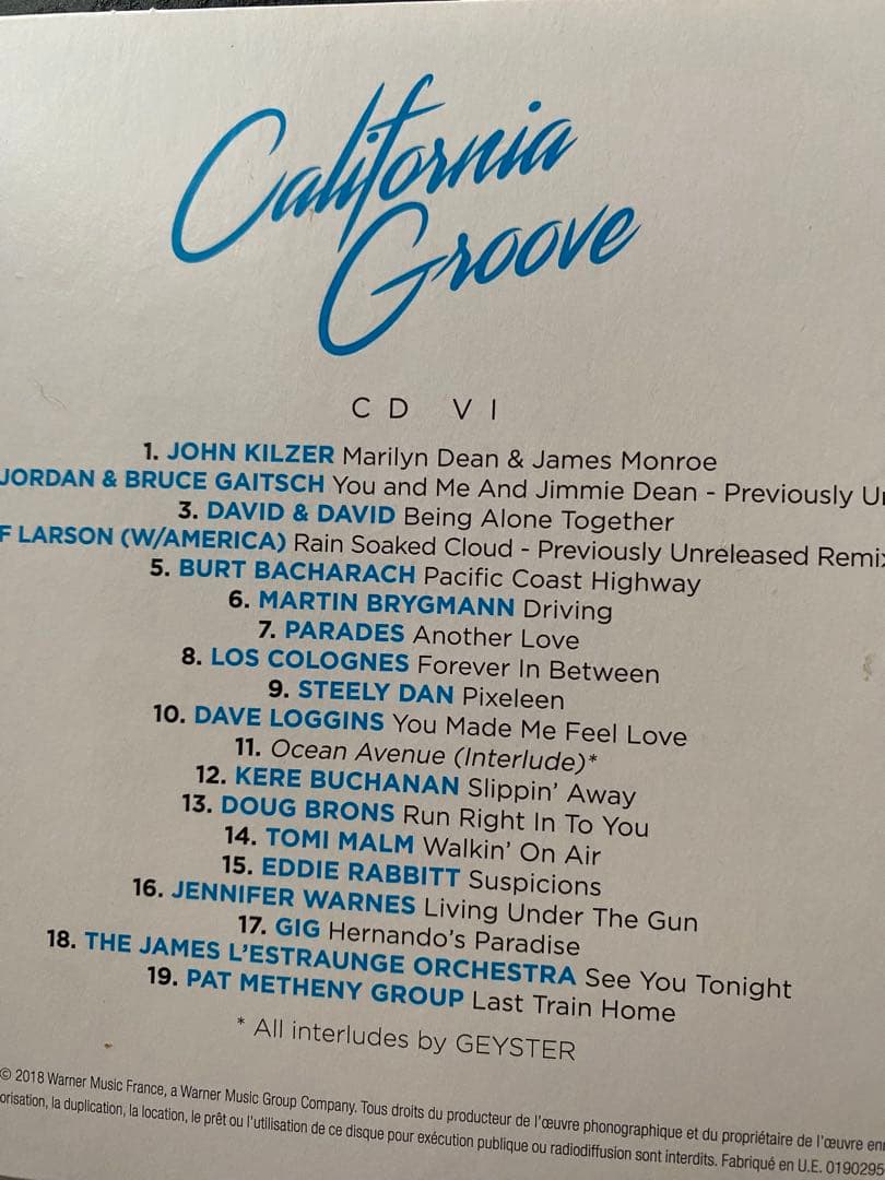 洋楽 California Groove Volume IV