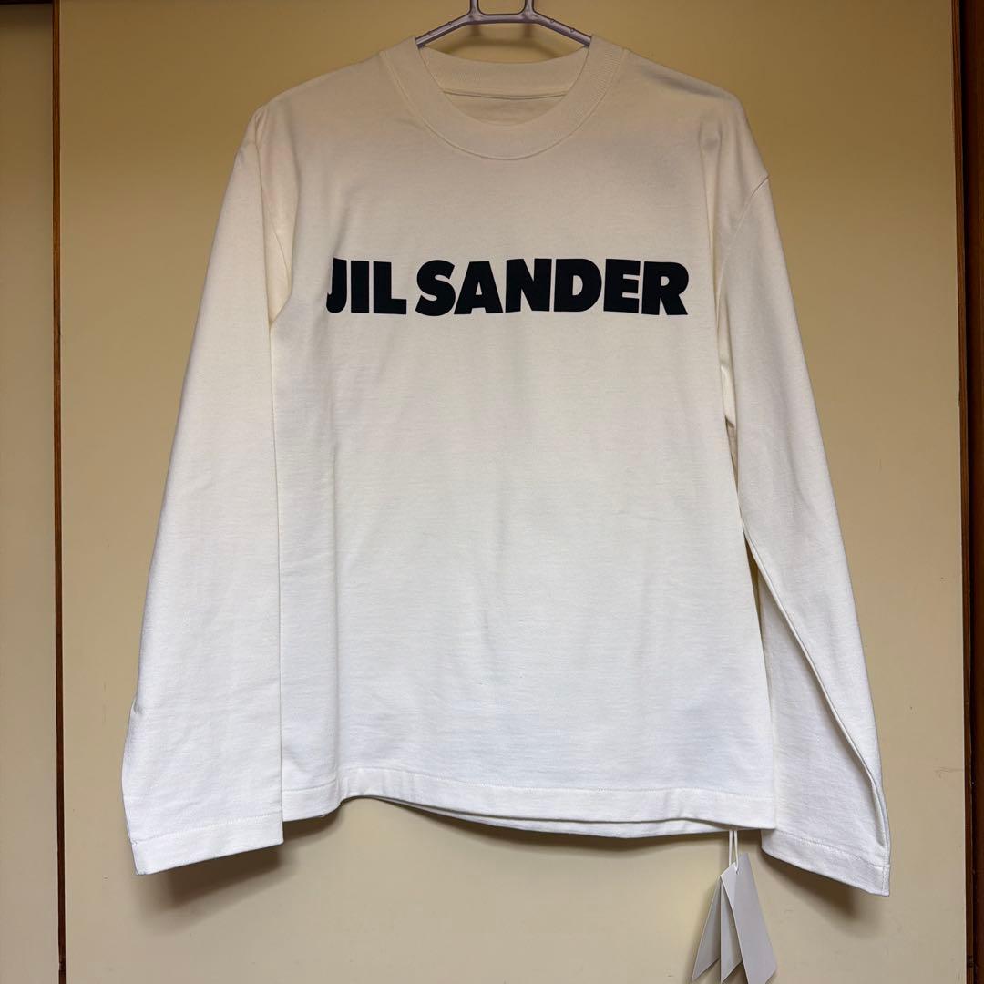 【正規品新品 】JIL SANDER ロゴ長袖カットソー SロンT ジルサンダー