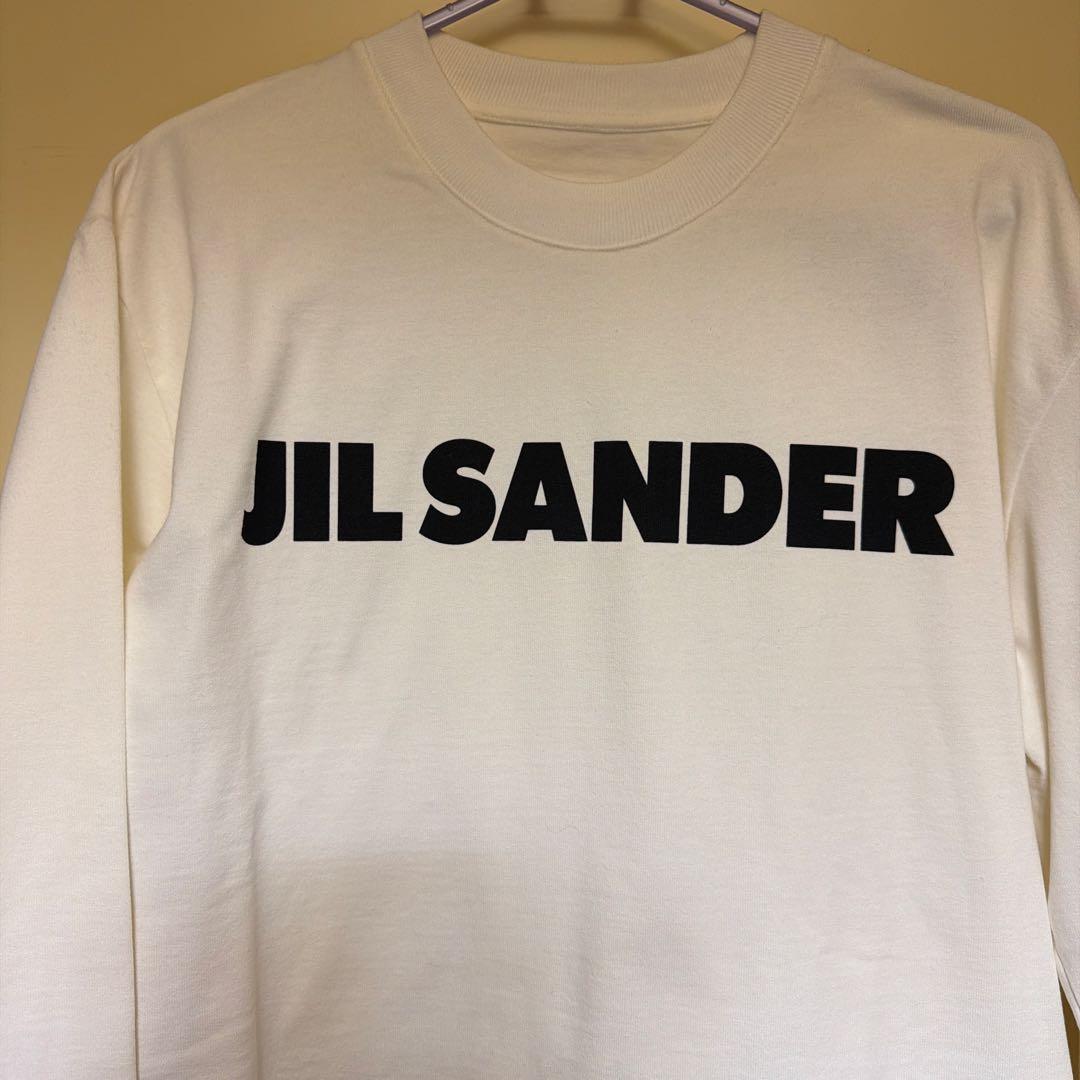 【正規品新品 】JIL SANDER ロゴ長袖カットソー SロンT ジルサンダー