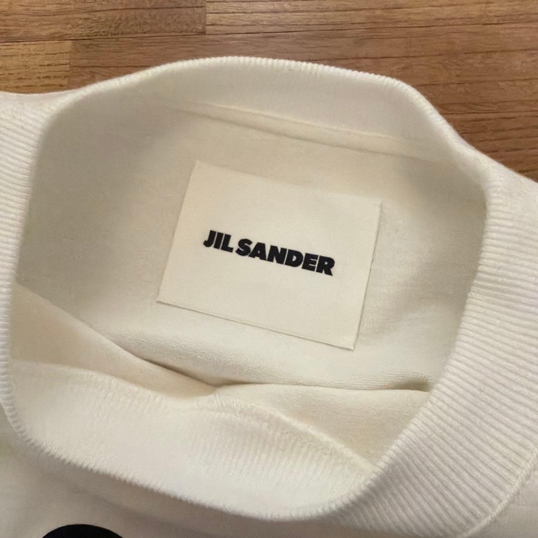 【正規品新品 】JIL SANDER ロゴ長袖カットソー SロンT ジルサンダー