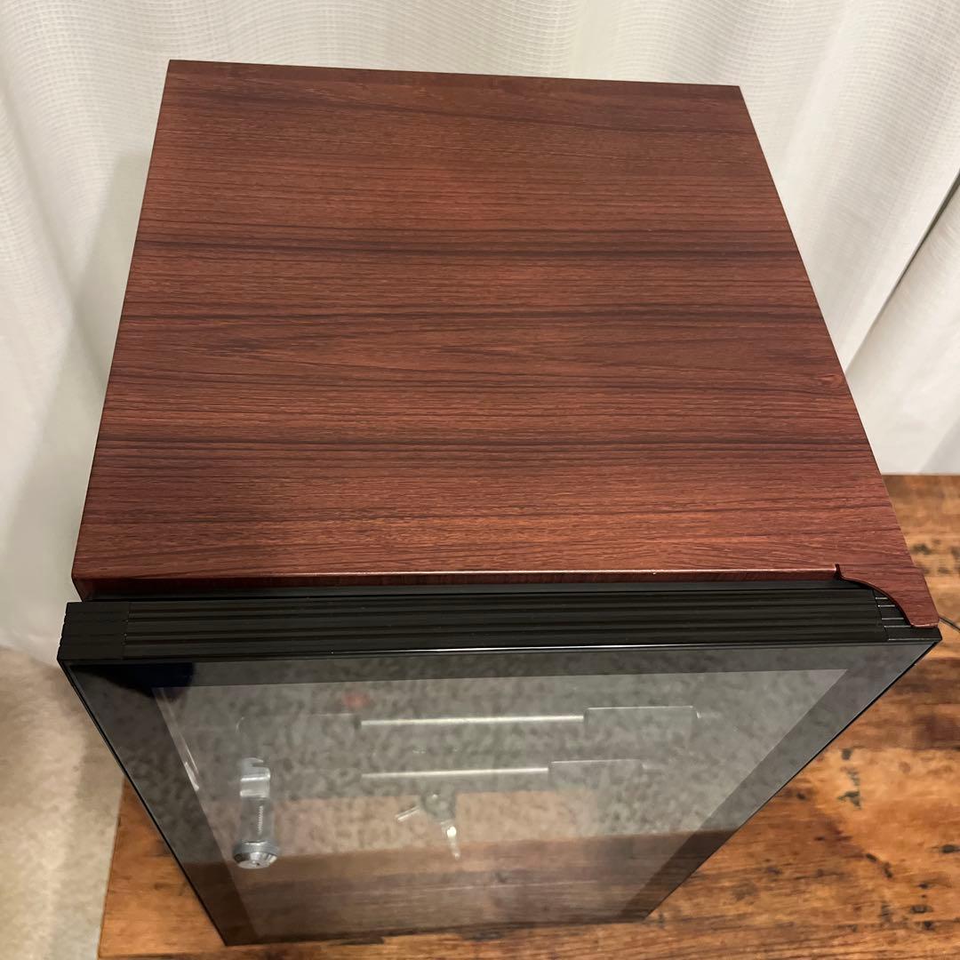 サンワダイレクト防湿庫40L 木目調