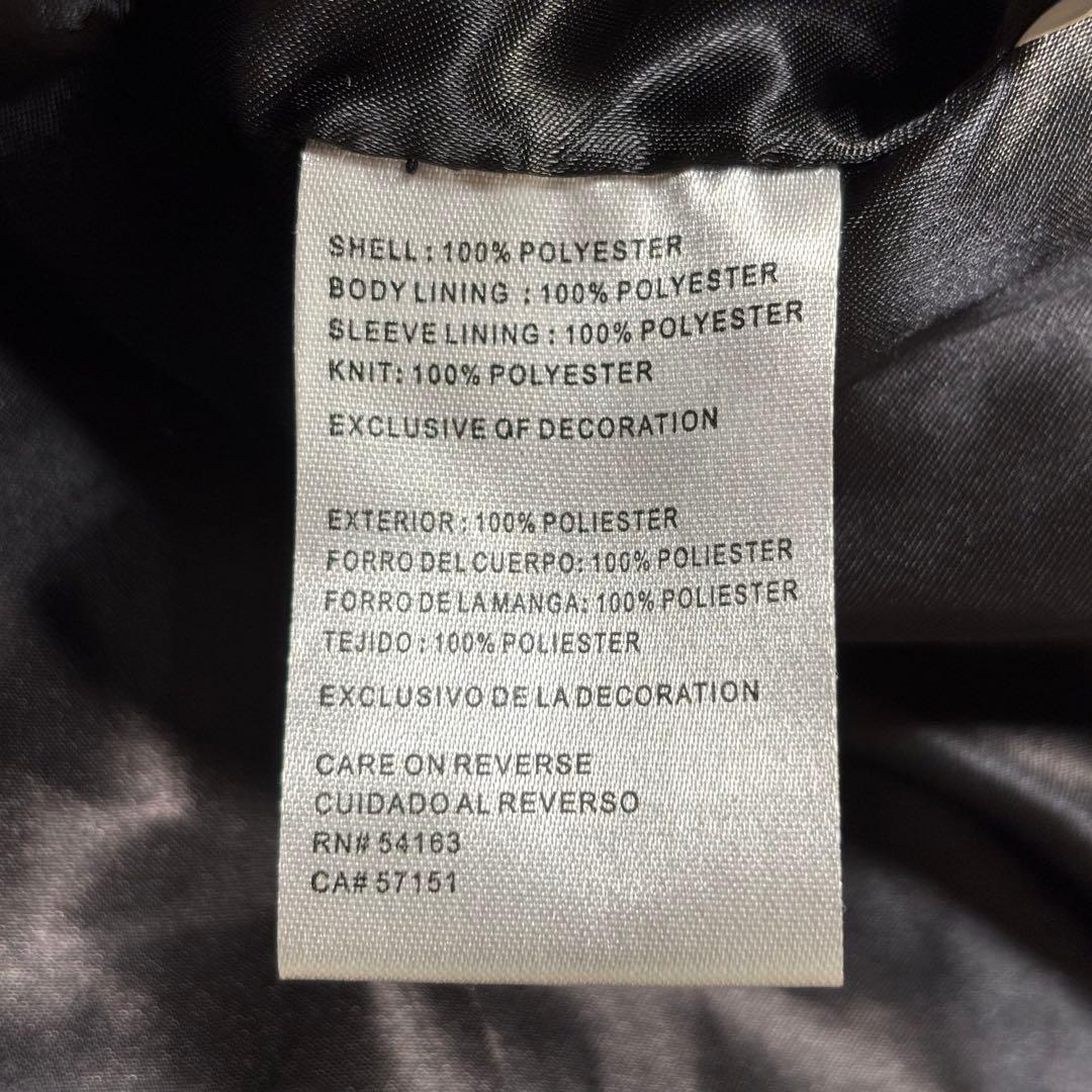 み様　NBA G-III LAKERS レイカーズ　スタジャン　デカロゴ　黒　L