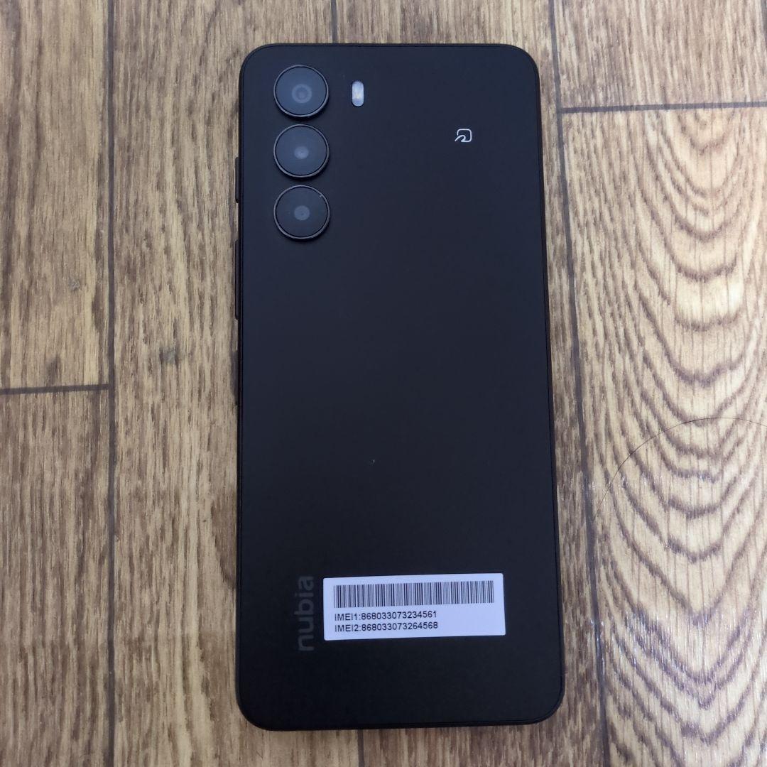 【新品未使用】 nubia s 5G ブラック 黒 【初期化済】