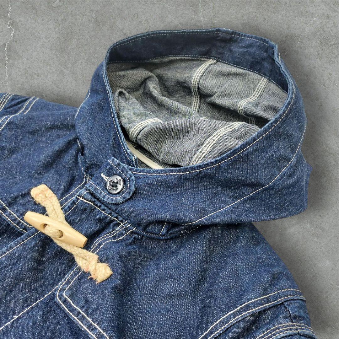 user_ff3a26c5 SCHOTT ダッフルコート デニム L 濃紺