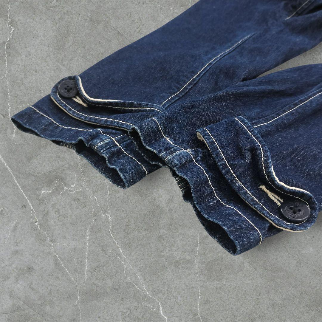 user_ff3a26c5 SCHOTT ダッフルコート デニム L 濃紺