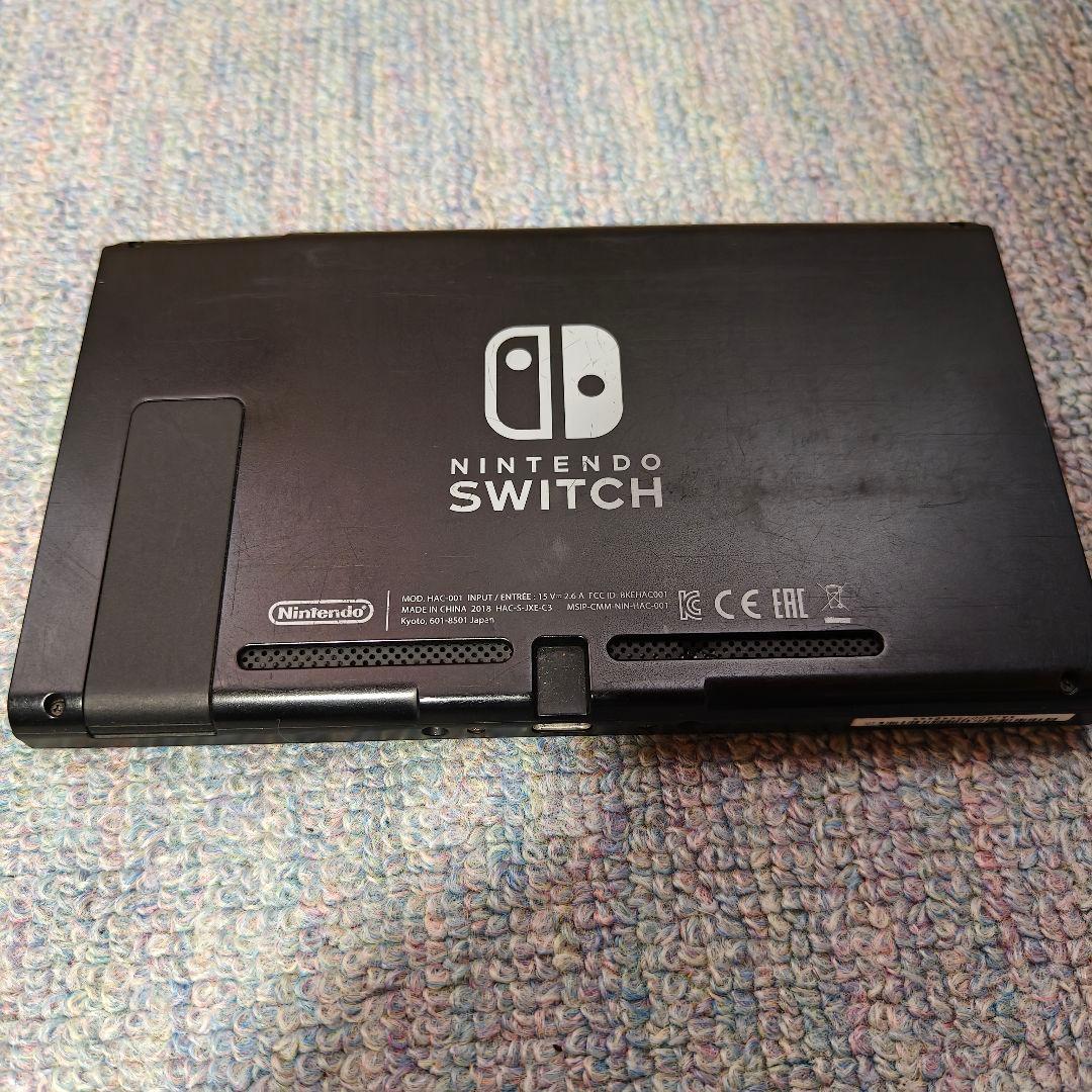 動作OK！スイッチ本体 2018年製 メンテナンス済み 訳あり品