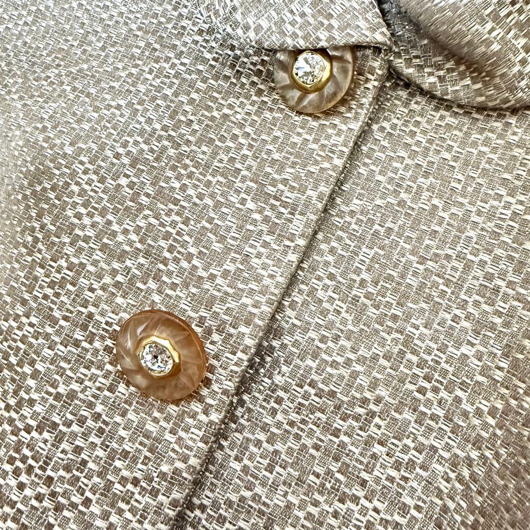 ユキコキミジマ　東京ソワール　マザーズドレス　米沢織　フォーマル　結婚式　スーツ