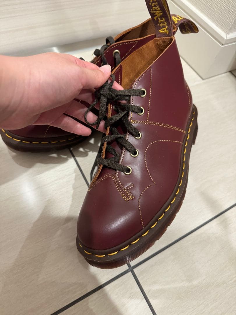 ドクターマーチン　バーガンディブーツ　Uk6