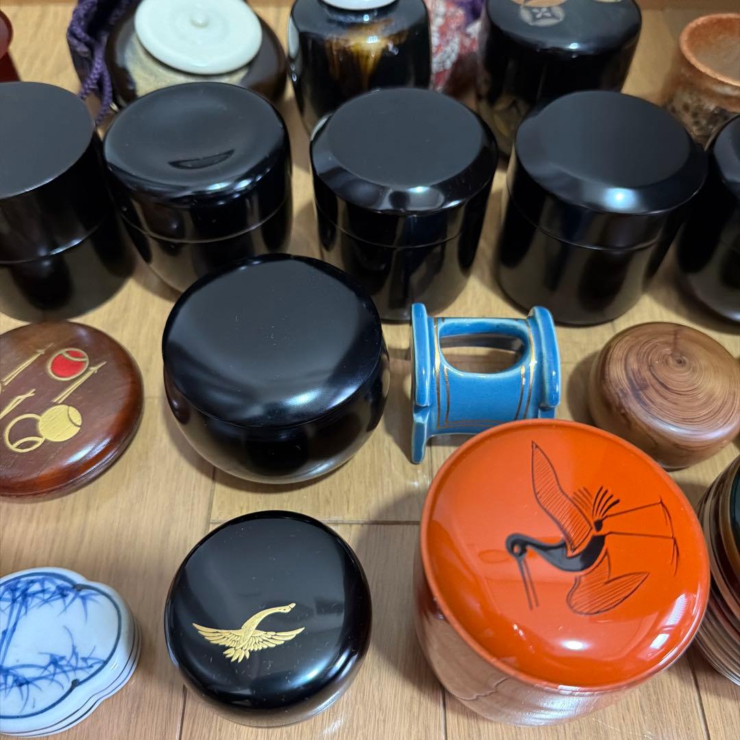 棗、箸置、香合セット