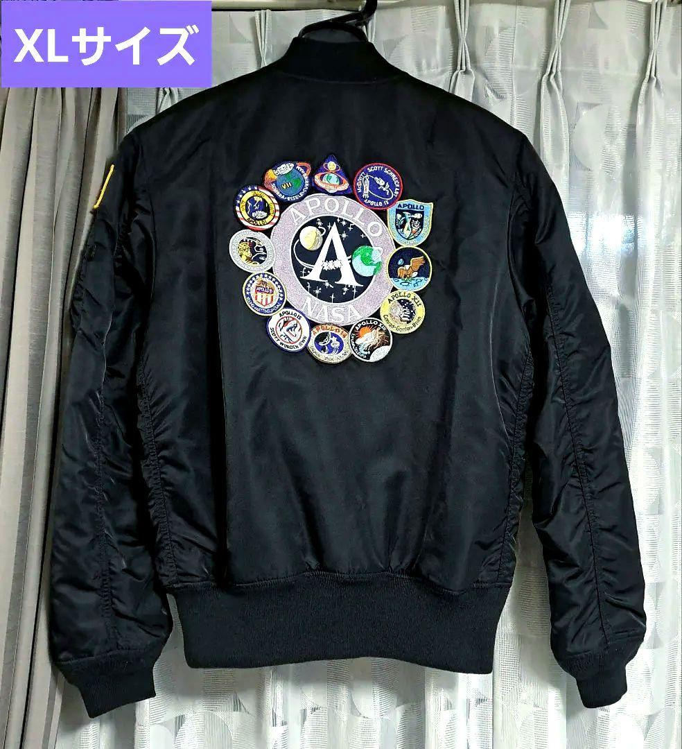 a*u様 NASA APOLLO MA1 フライトジャケット　サイズXL