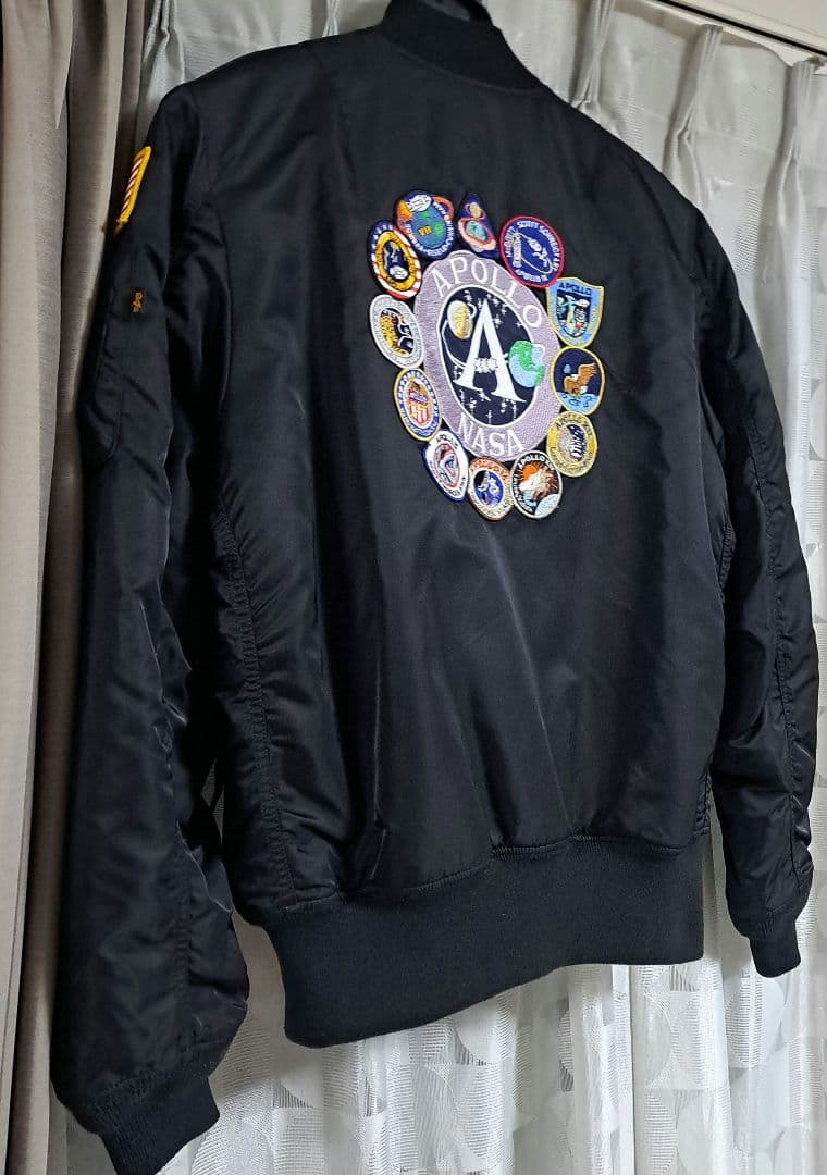 a*u様 NASA APOLLO MA1 フライトジャケット　サイズXL