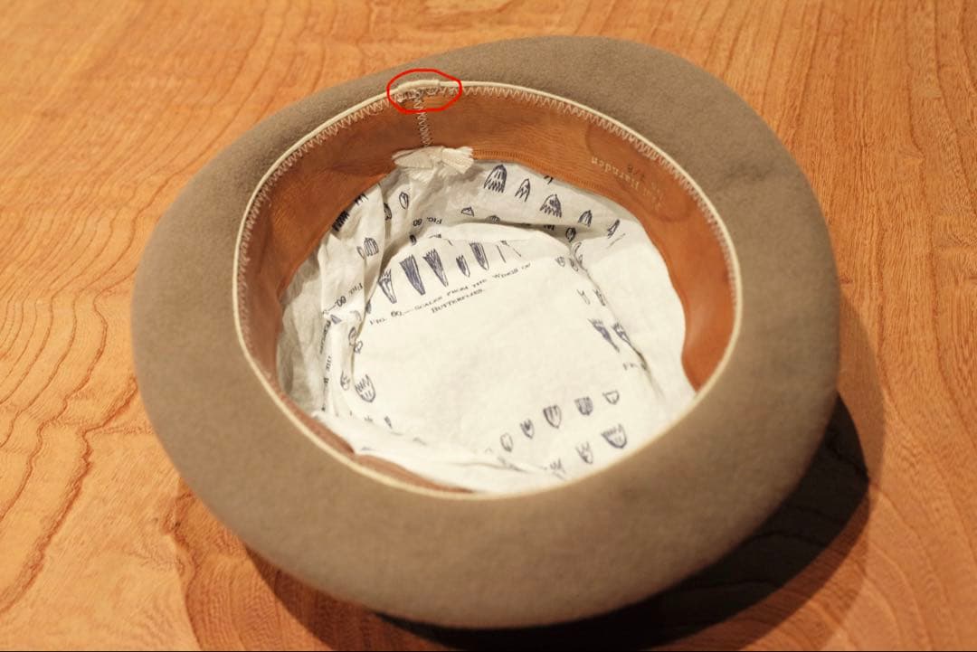 ポールハーデン ポークパイハット