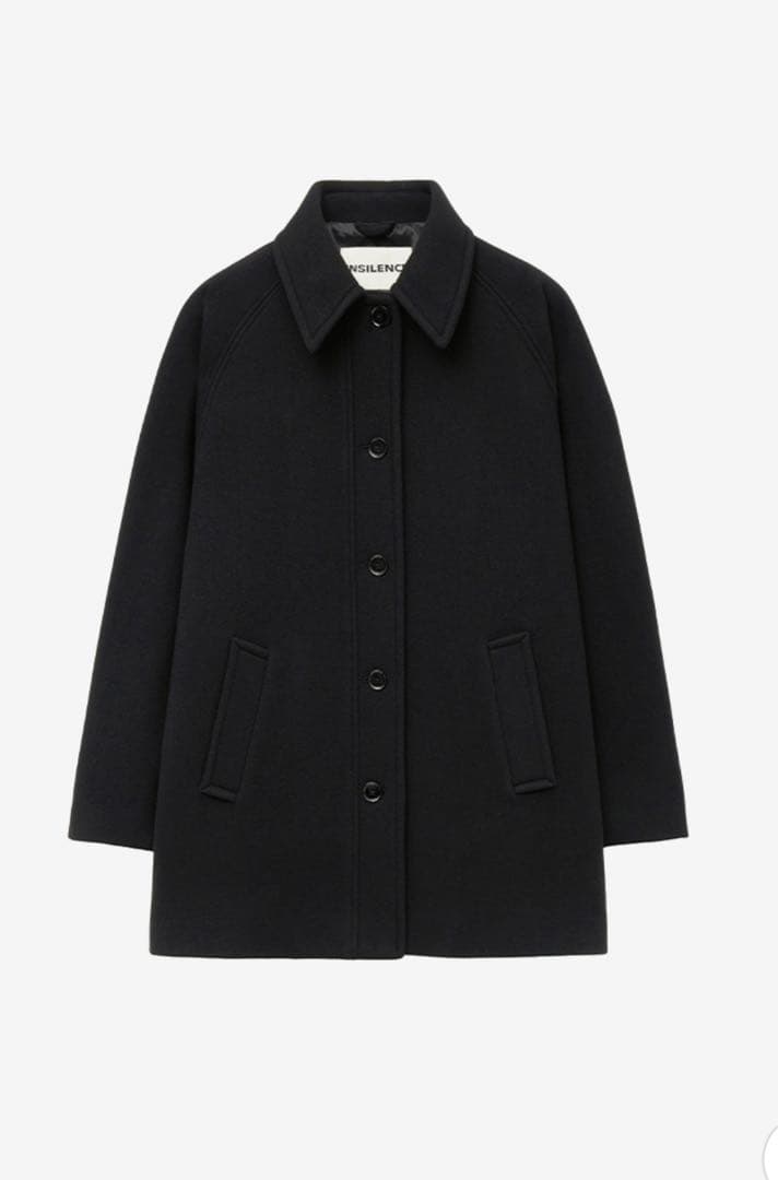 最終価格 INSILENCE COAT BLACK S コート　Sサイズ