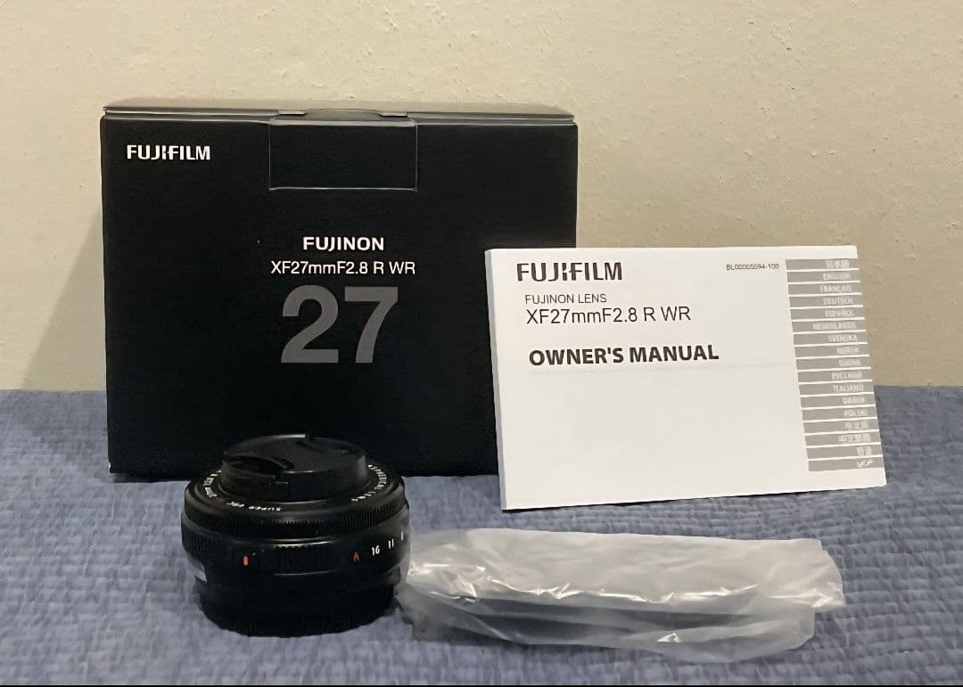 レンズ(単焦点) Fujinon XF 27mm F2.8 WR