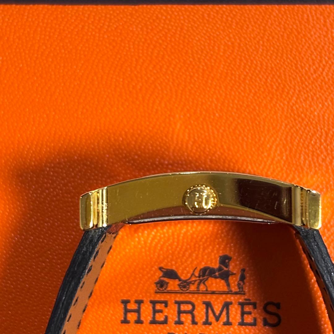 Hermès HH1.201 腕時計 ゴールドプレート 美品