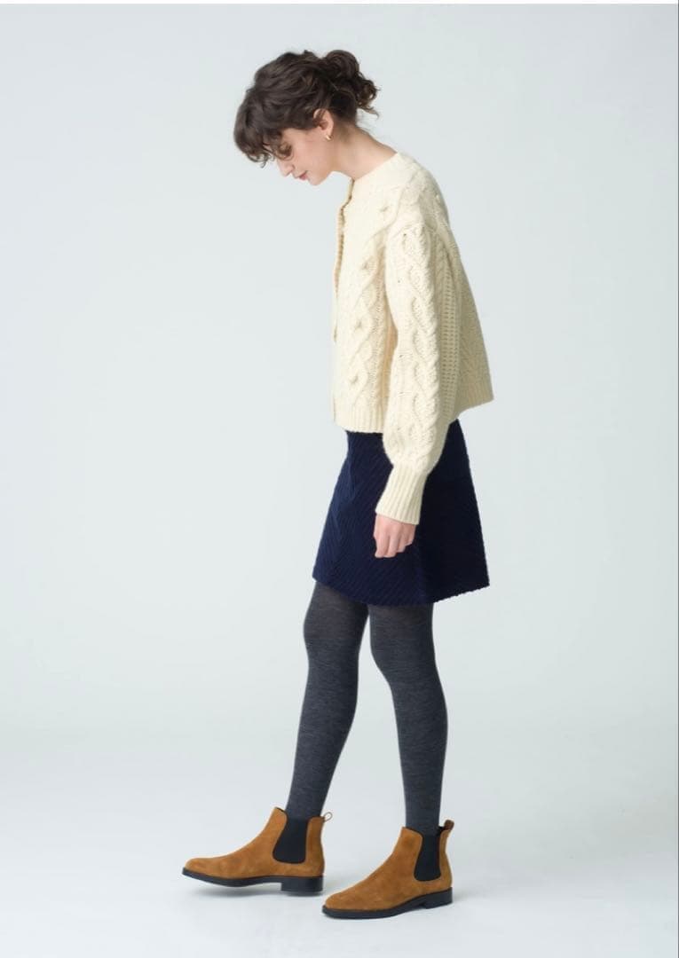 未使用 RHC ミニスカート ウール グレー XS ロンハーマン