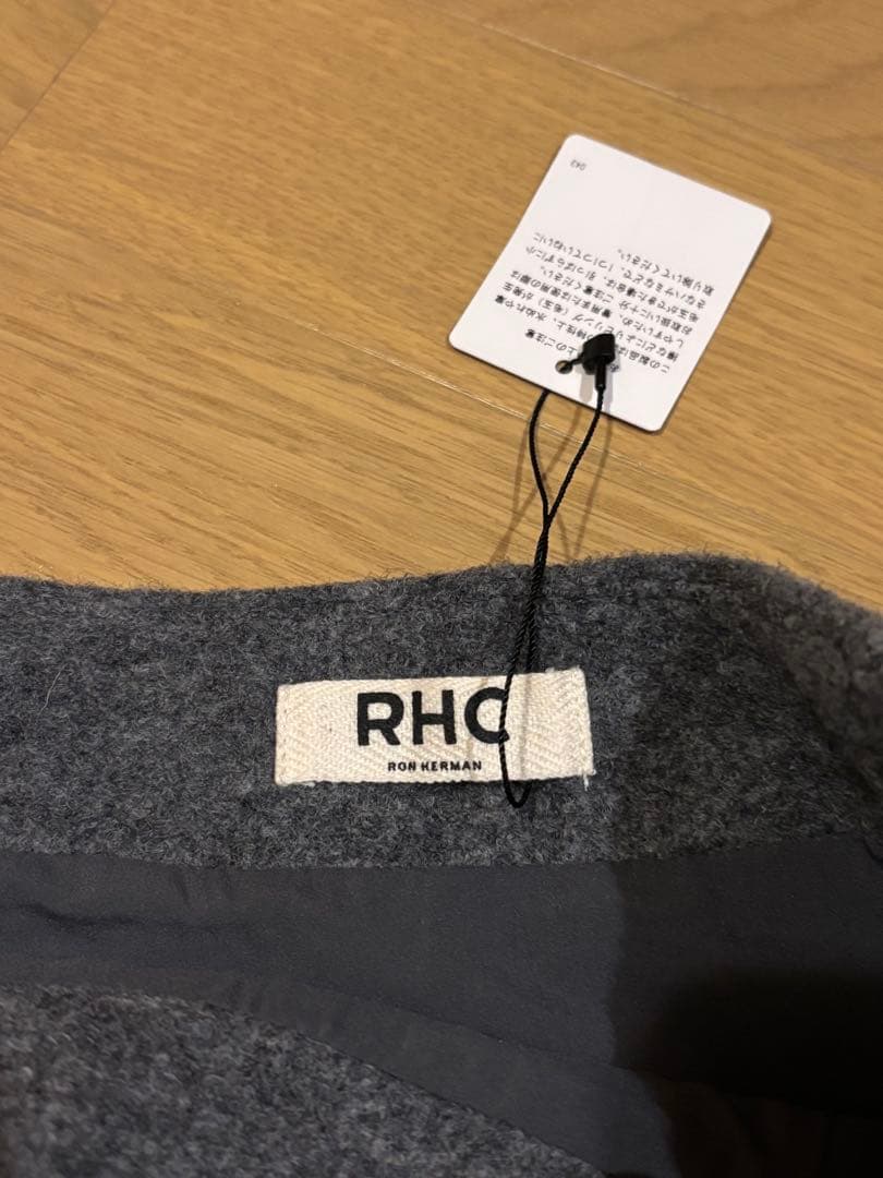未使用 RHC ミニスカート ウール グレー XS ロンハーマン
