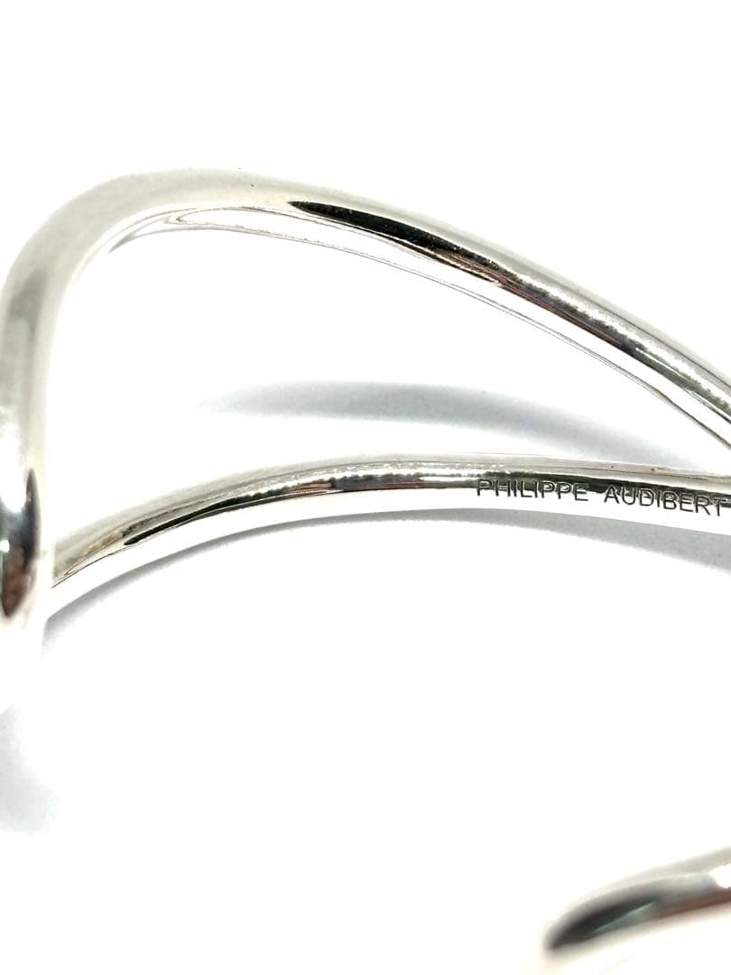 美品 定価19.250円 フィリップオーディベール クロスバングル