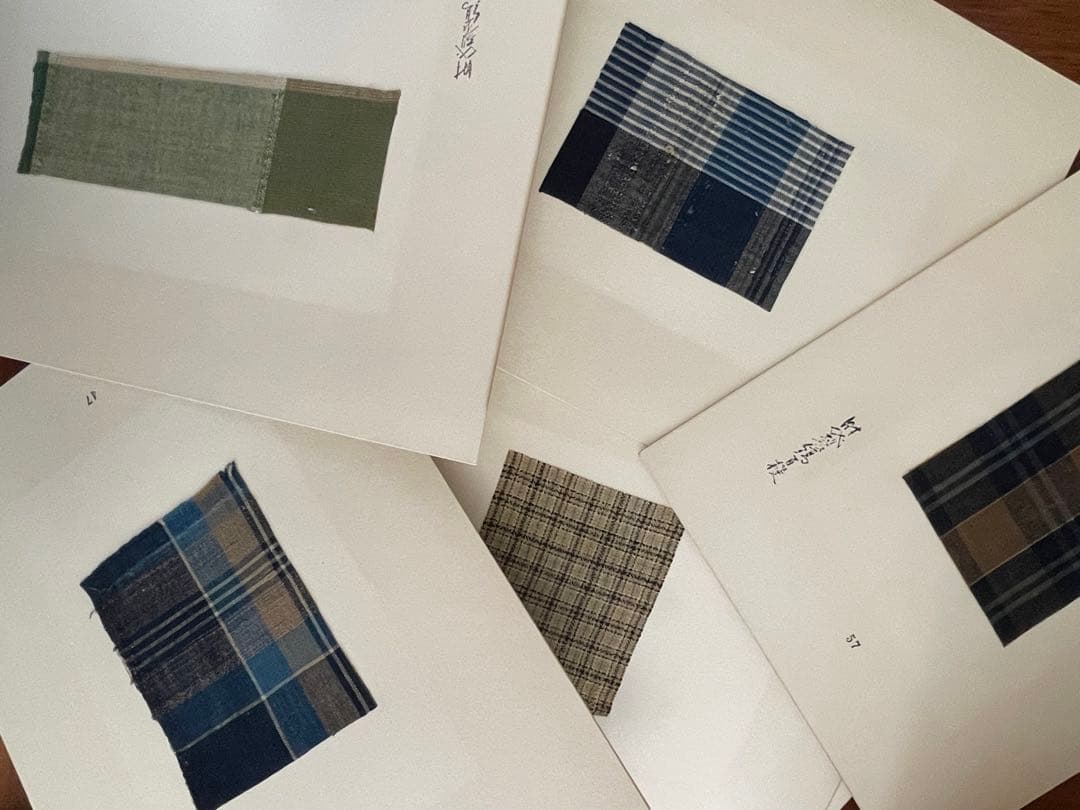 浦野理一　時代裂縞百撰　文化出版局　限定　着物　生地　古布　古裂