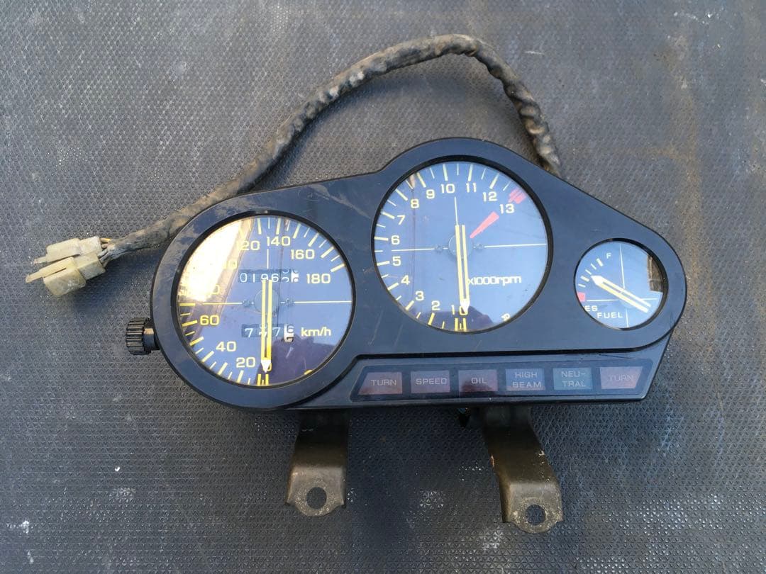 CBR400F NC07 メーター　ホンダ　長期保管品　動作未確認