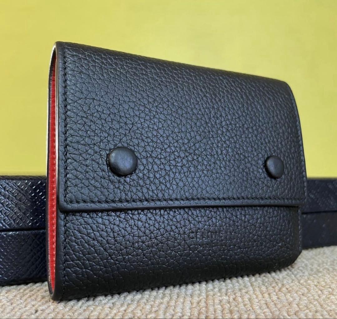 ゆみ　セリーヌ CELINE 三つ折り財布