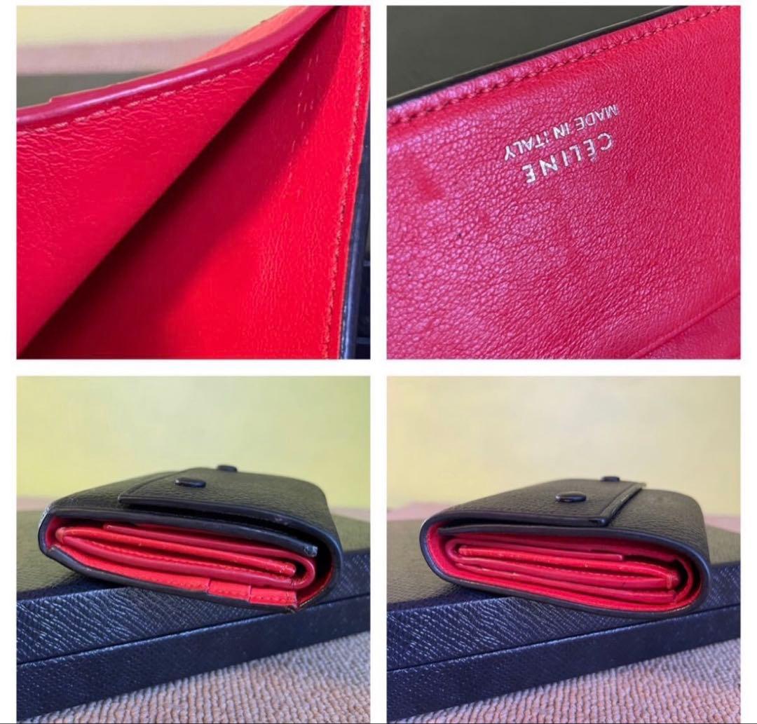 ゆみ　セリーヌ CELINE 三つ折り財布