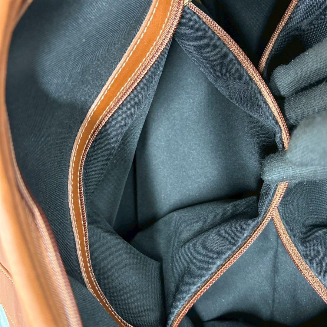 極美品 オールドコーチ レザーボストンバッグ アバロンコラボ 大容量 ブラウン