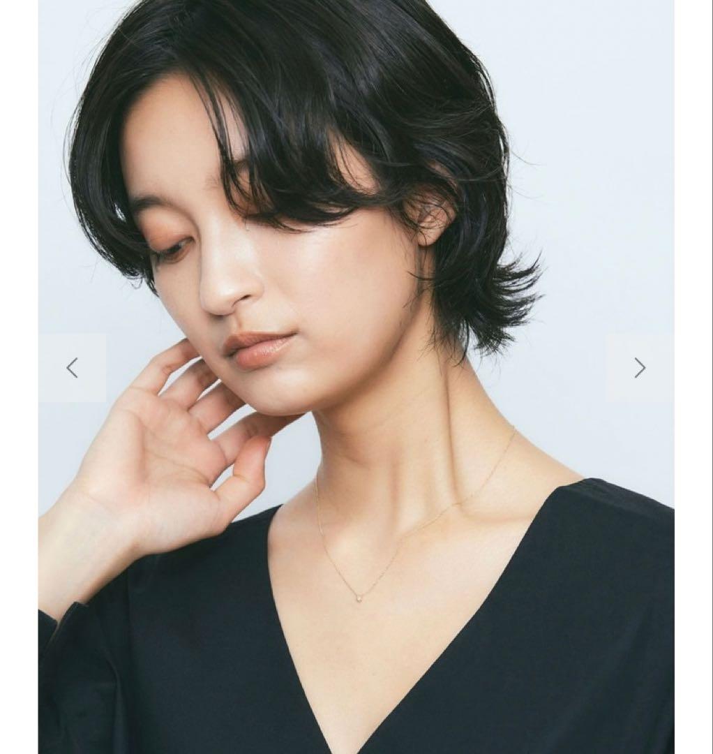 Jouete K10YG ネックレス ダイヤモンド 0.04ct