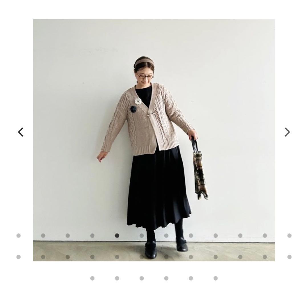 きちんと見えのワンピース　by ina ロング丈