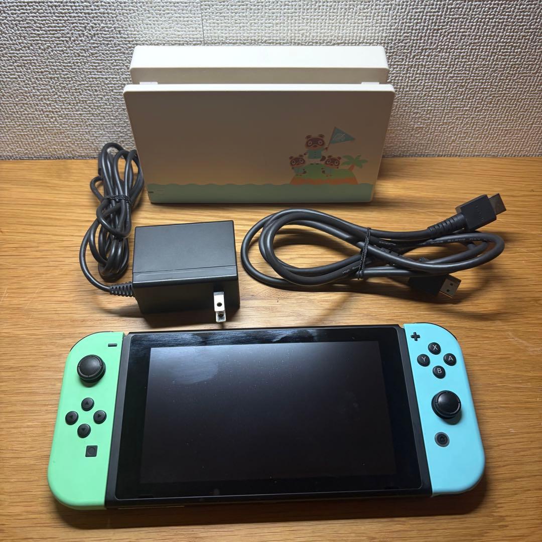 Nintendo Switch どうぶつの森デザイン 本体
