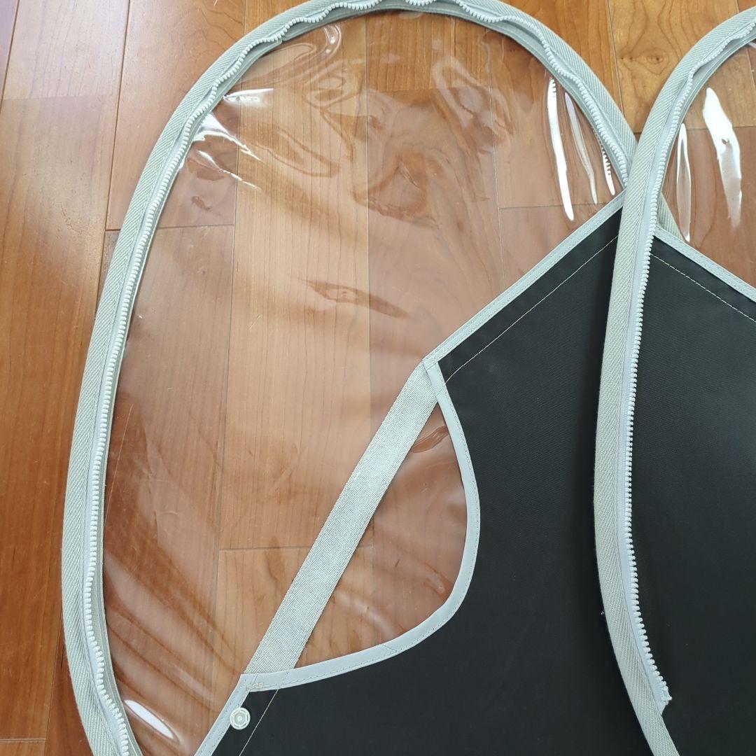 12/16まで値下げ中　リトルキディーズ　後ろ用　レインカバー一式