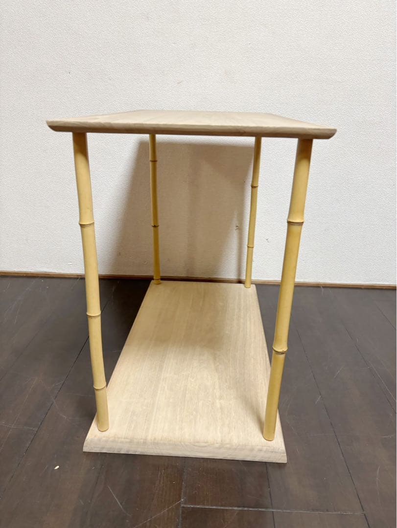 ほぼ未使用 茶道具 竹台子 利休好写し 組み立式 元箱