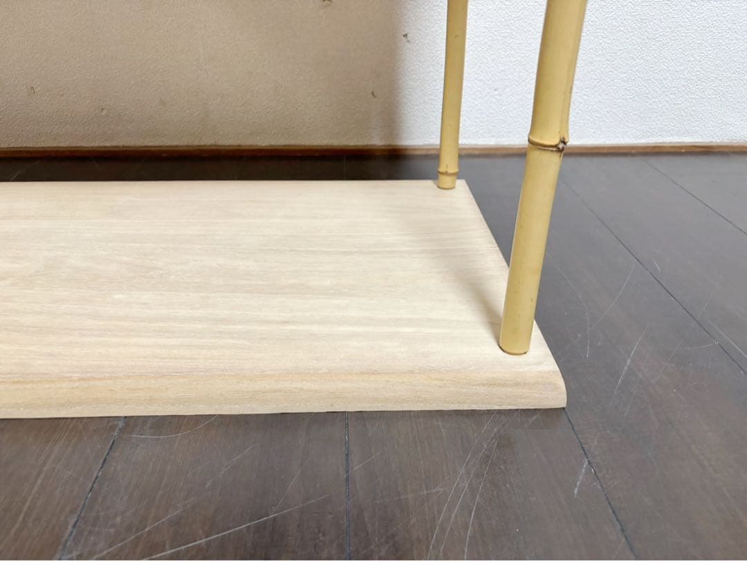 ほぼ未使用 茶道具 竹台子 利休好写し 組み立式 元箱