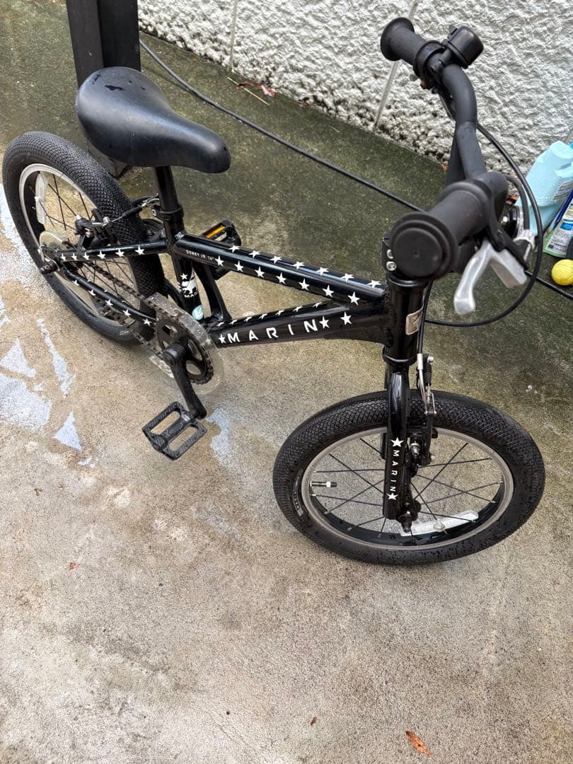 MARIN マリンDONKY JR キッズ自転車 ブラック 16インチ横浜市引取