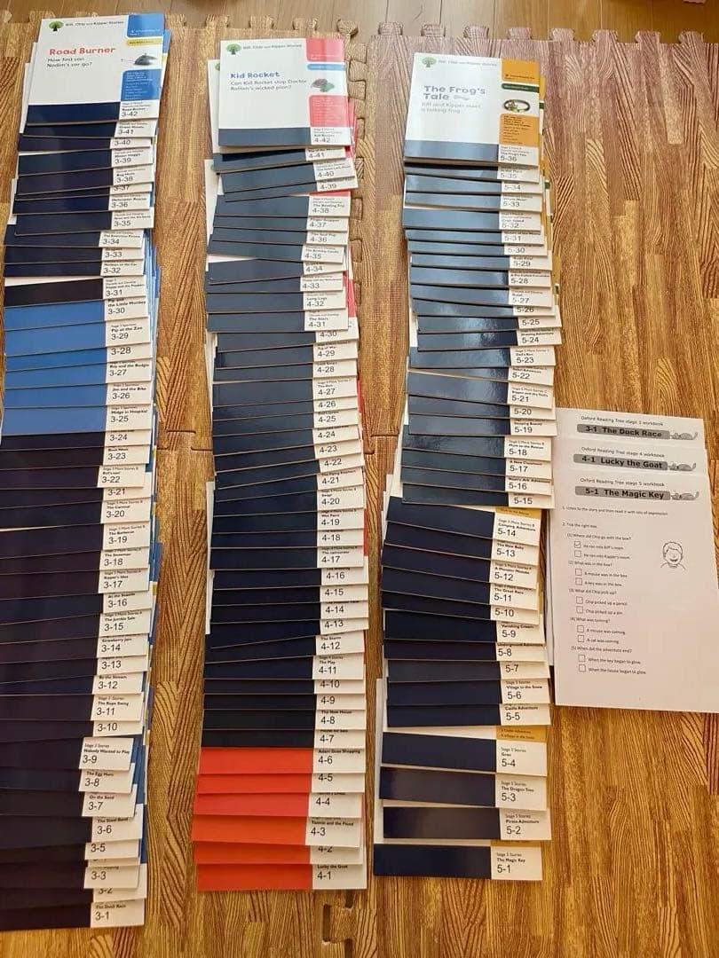 Oxford Reading Tree(ORT) stage3-5 ワーク付き