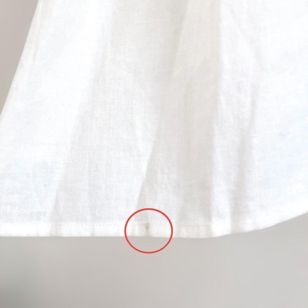 タグ付き✨ カレンソロジー　コットンリネンワンピース　白　F　綿麻