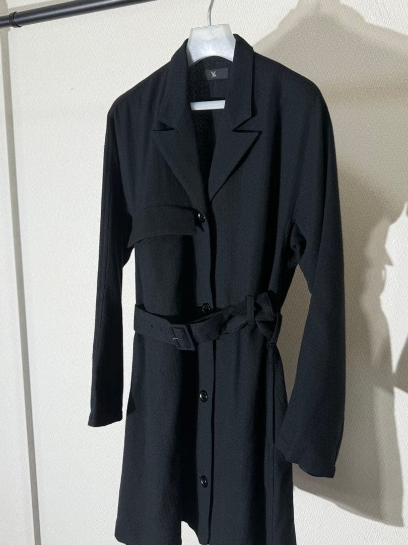 Y's ワイズ ウールトレンチコート