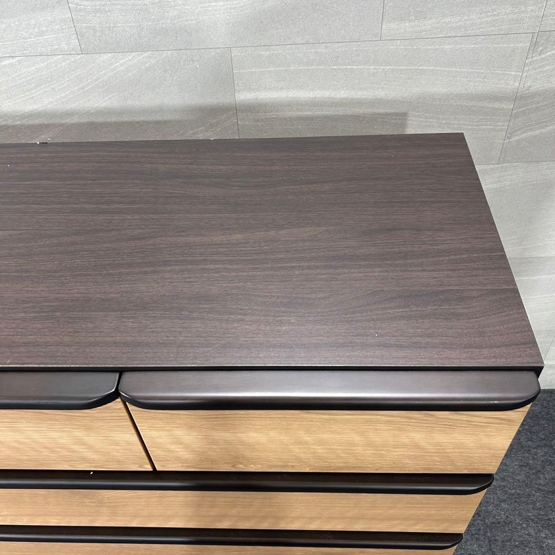 ニトリ ローチェスト ニーズ3 チェスト 4段 タンス ブラウン d4546