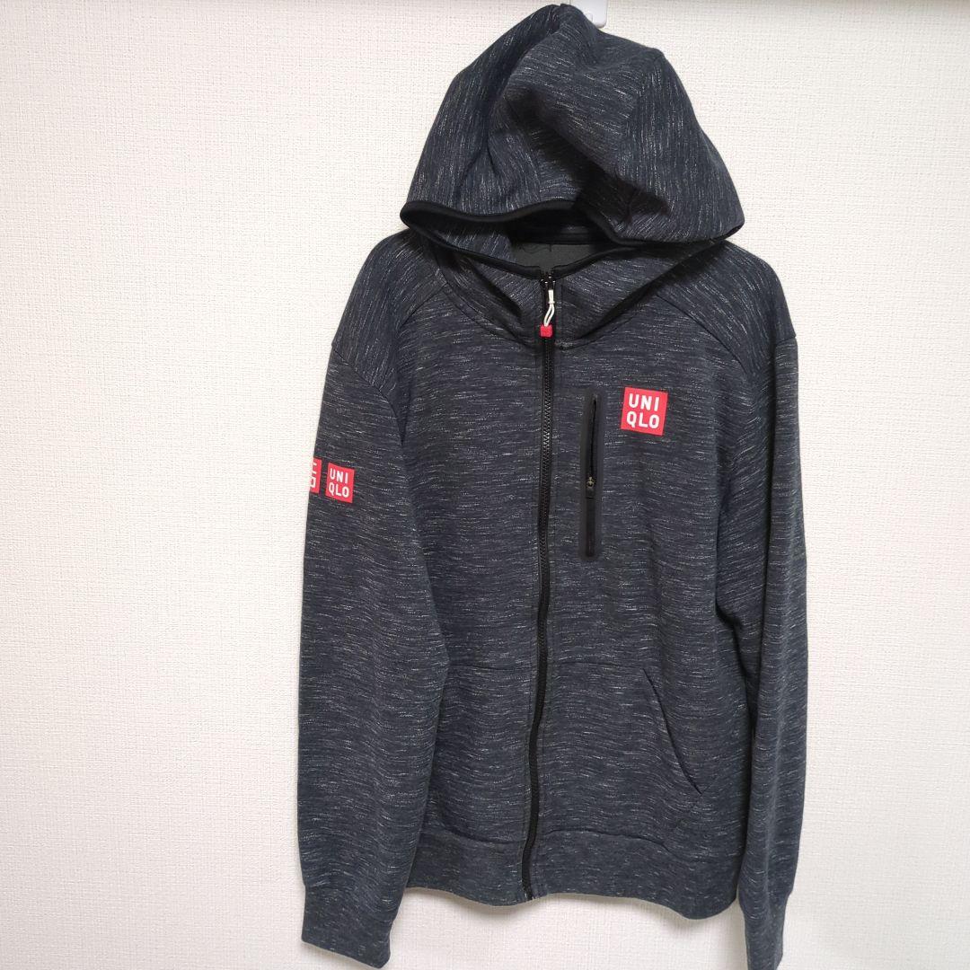 ユニクロ 錦織モデル NKドライストレッチ スウェット パーカ