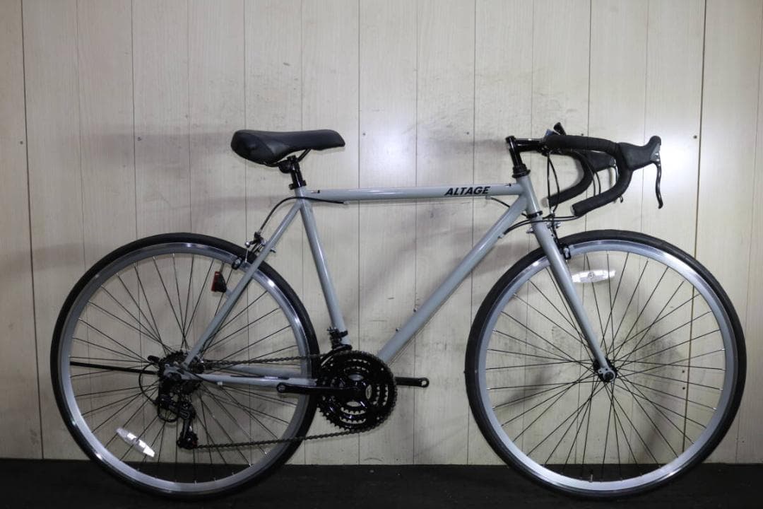 ALTAGE ロードバイク グレー 700C