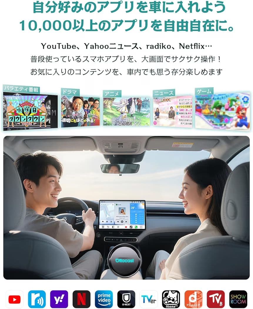 【新品】Ottocast P3 Pro オットキャスト CarPlay HDMI