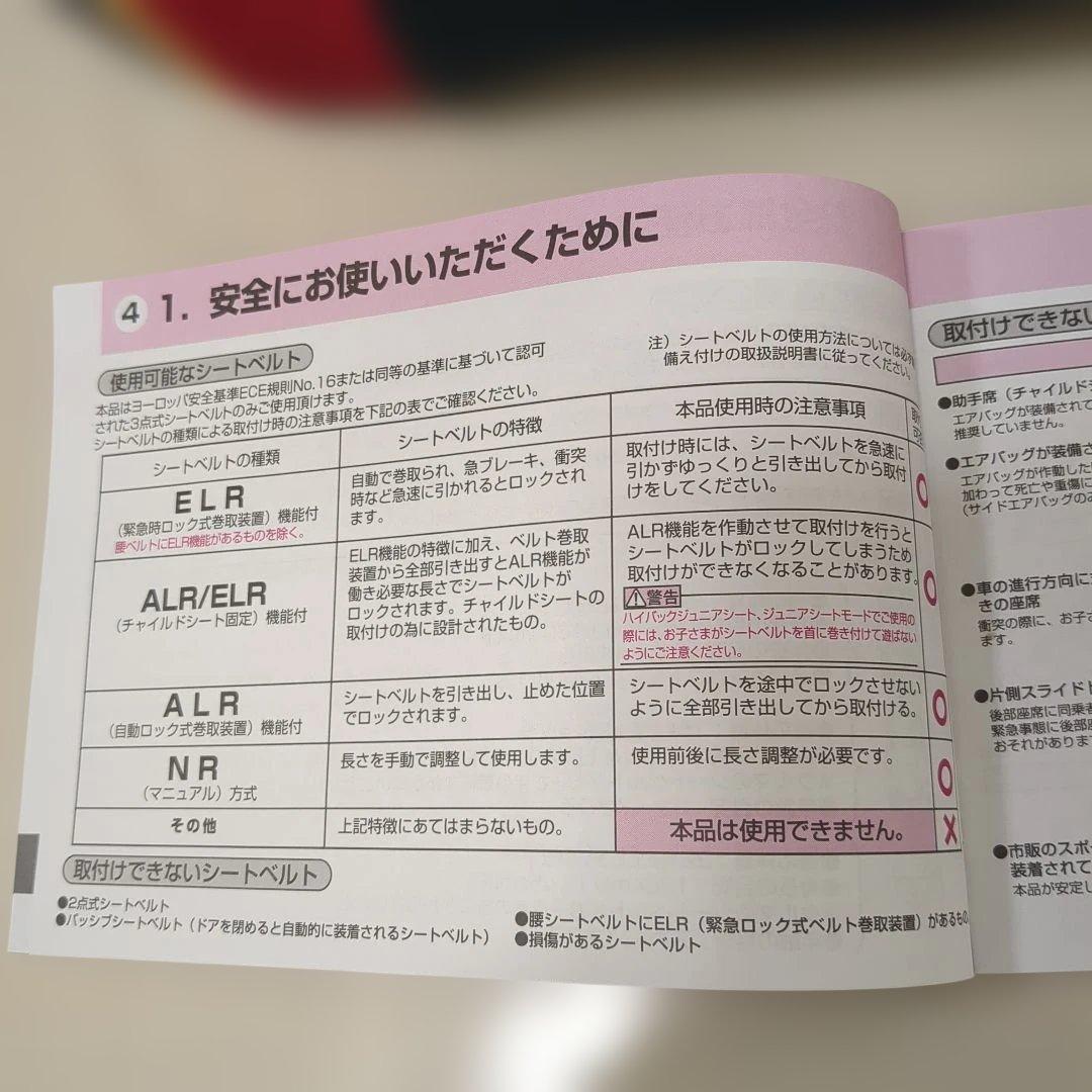 レカロ　スタートアールワン　ジュニア、チャイルドシート　メッシュ　軽量設計