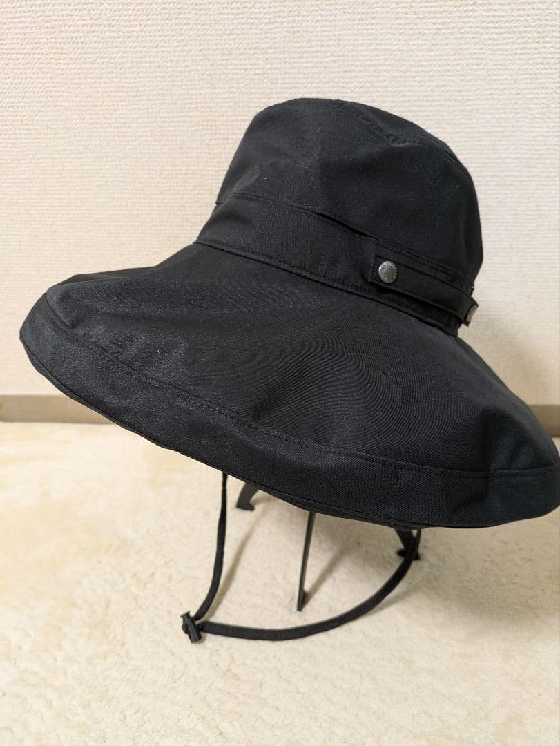 【美品】サンバリア100 トラベル・ハット ブラック