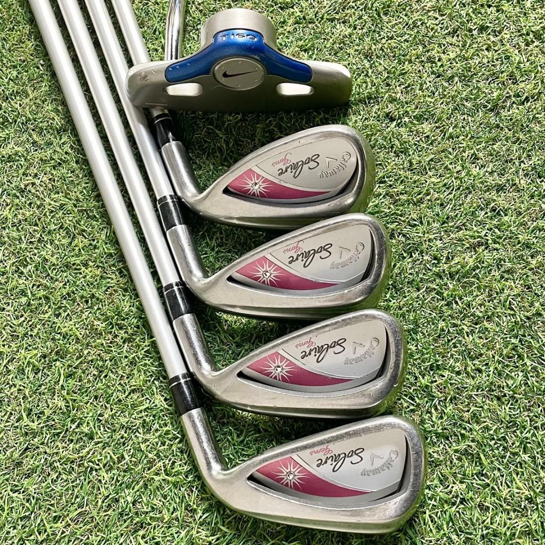 キャロウェイ ソレイユ レディース ゴルフクラブセット 8本 右 L 人気 良品