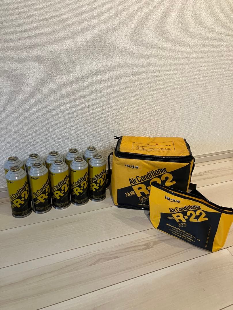 エアコン用冷媒R-22 500g 10缶セット